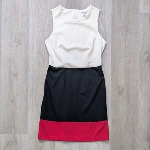 Banana Republic Colorblock Sleeveless Dress 2 Petite